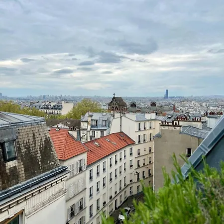 Daire Wehost - Cosy Avec Vue Sur Sacre-coeur Paris